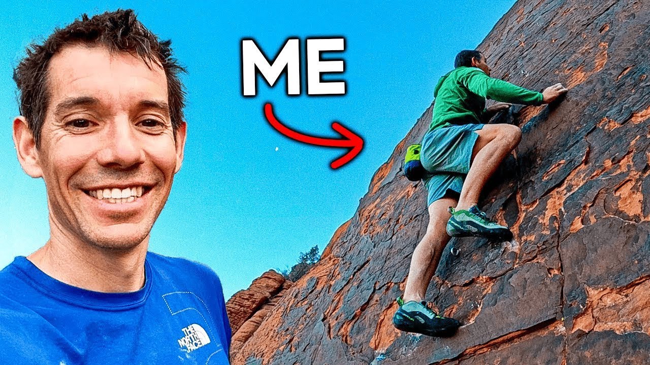 I Went Free Soloing With Alex Honnold