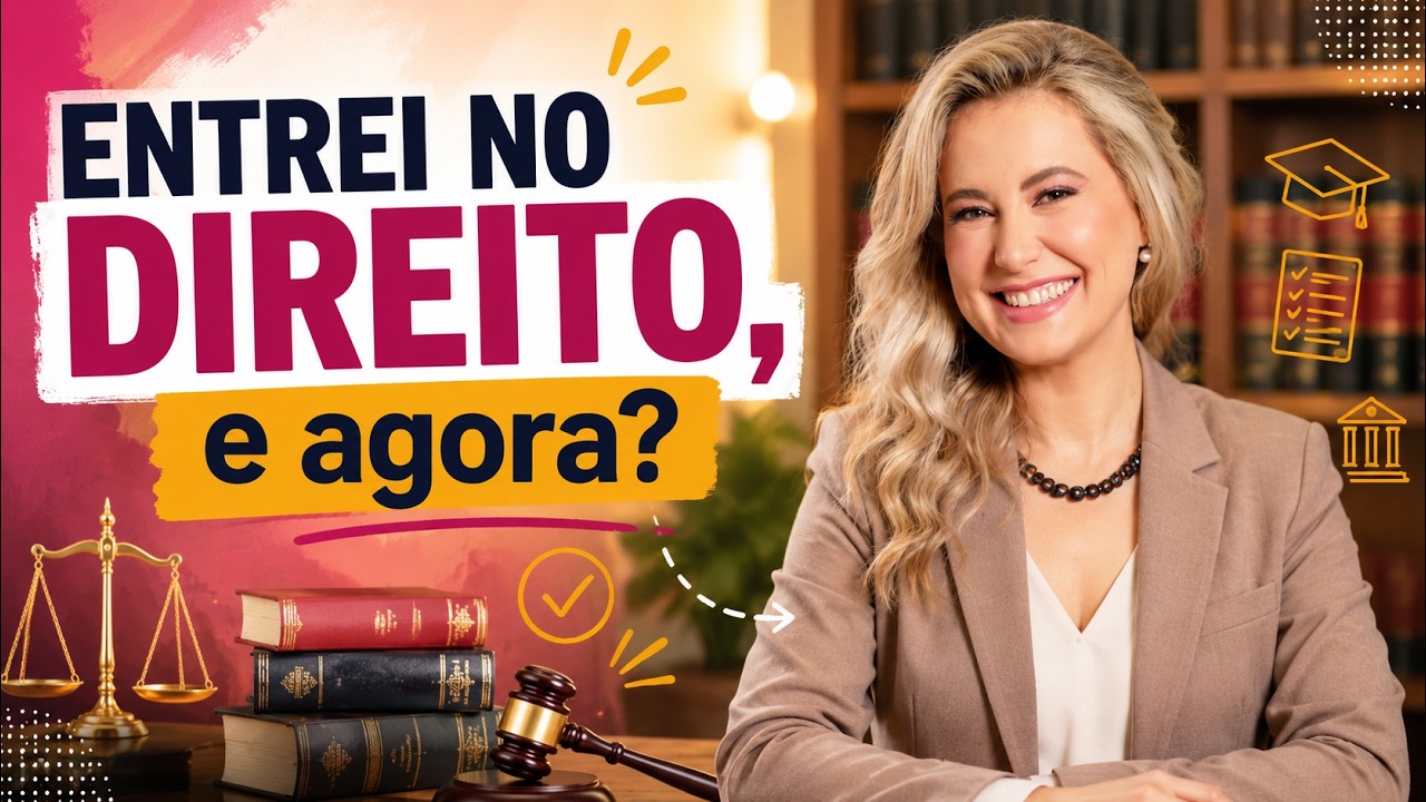 ENTREI NO DIREITO, e agora? | 9 DICAS para CALOUROS e estudantes INICIANTES