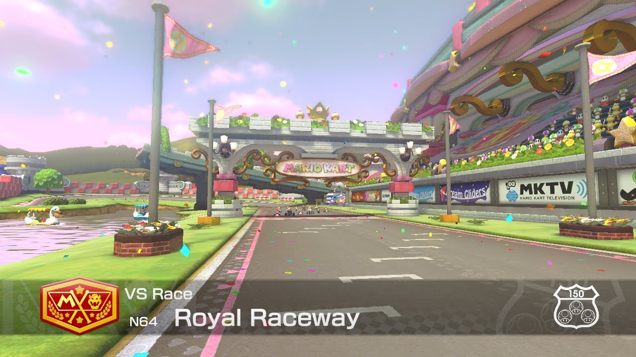Banana Cup Backwards in Mario Kart 8 Deluxe
