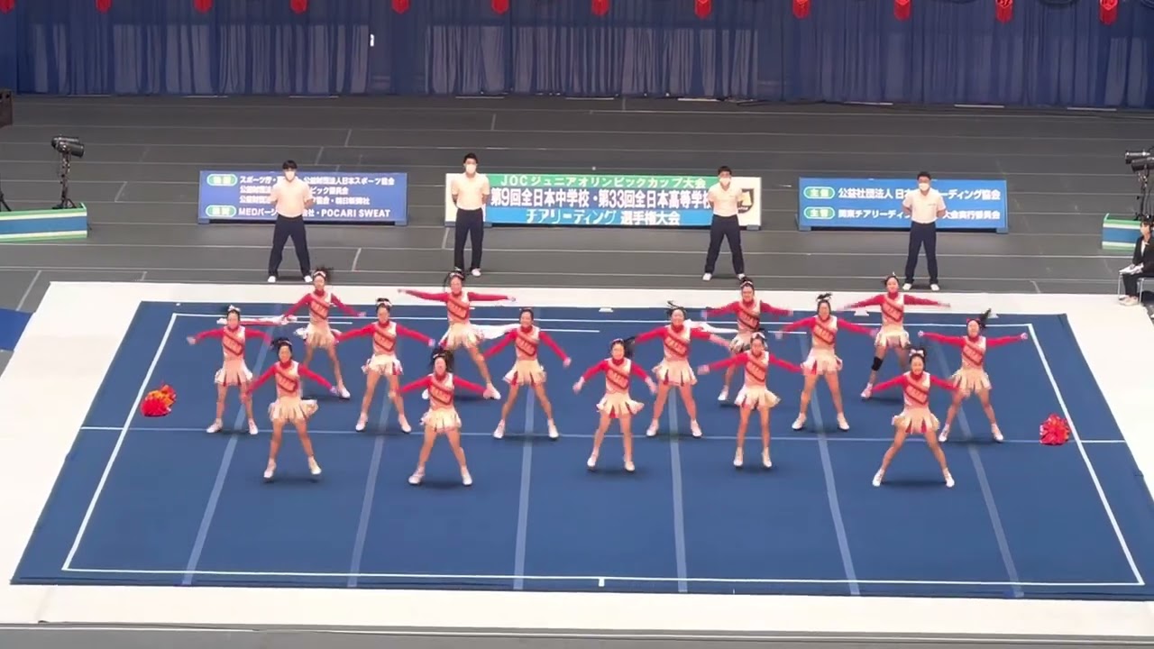 第33回全日本高等学校選手権大会自由演技競技　Division1（高等学校）　予選　明誠学院高等学校　130.5点