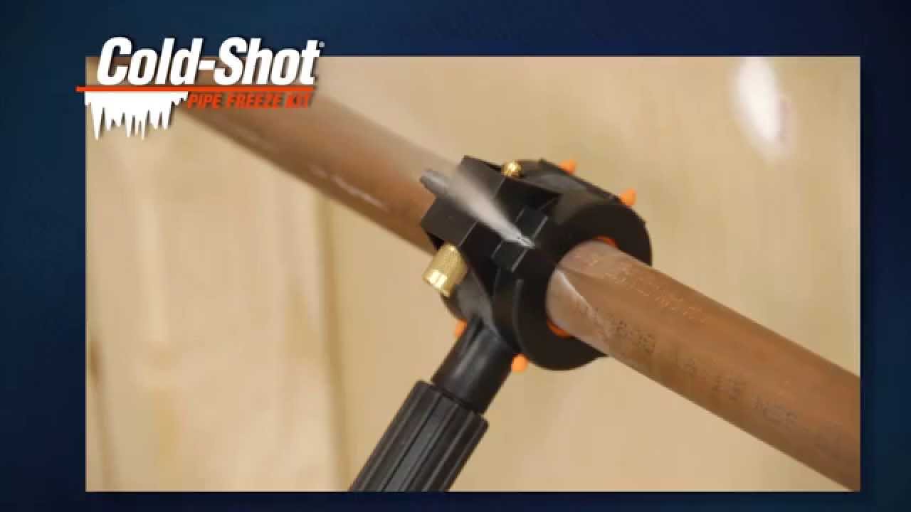 Cold-Shot - Kit de congélation pour tuyauteries (Film d'Instruction en Français)