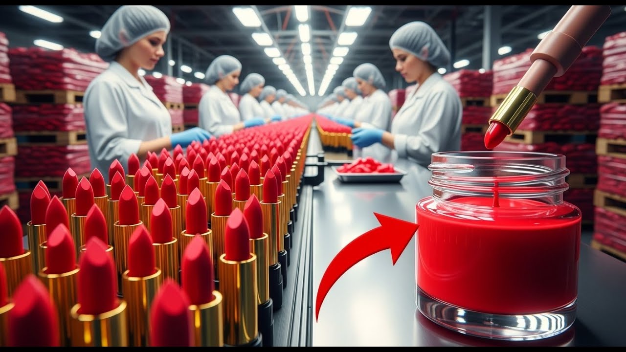 How Lipstick Is Made — Inside the Factory Complete Process