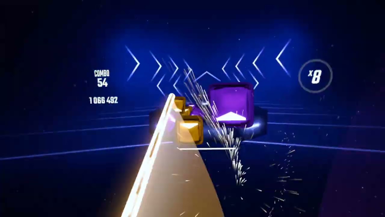 Beat saber dragon smash goblin 50% speed Expert+