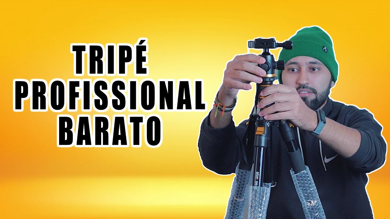 MELHOR TRIPÉ PROFISSIONAL BOM E BARATO - EXBOM X600 | Q666