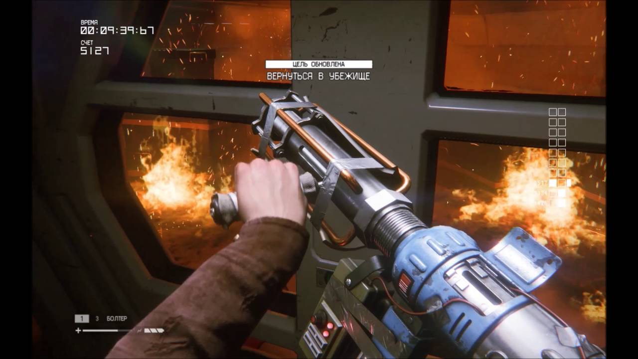Alien Isolation Чужой Изоляция. DLC нет связи. Игра за Хьюза.