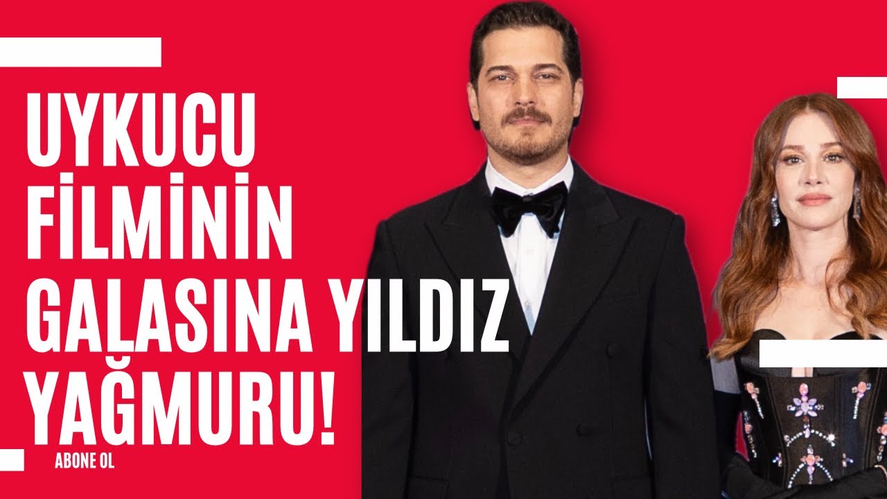 Çağatay Ulusoy ve Elçin Sangu’lu Uykucu filmine görkemli gala! Yıldız oyunculardan flaş açıklamalar!