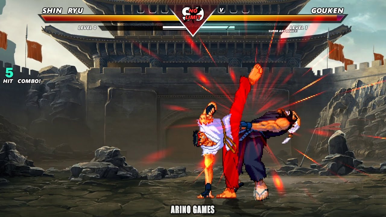 SHIN RYU VS GOUKEN! EPIC DUEL!