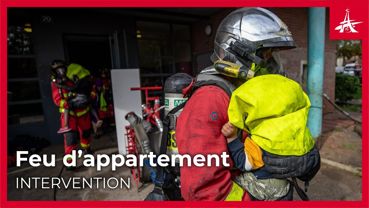 Feu d'appartement à Rosny-sous-bois