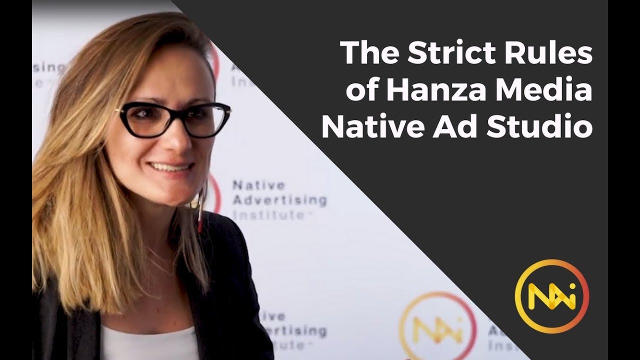 The strict rules of a native ad studio - with Ana Plisic