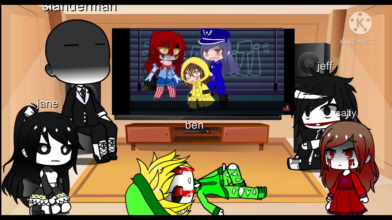creppypasta react to itsfunneh/ITfunneh..