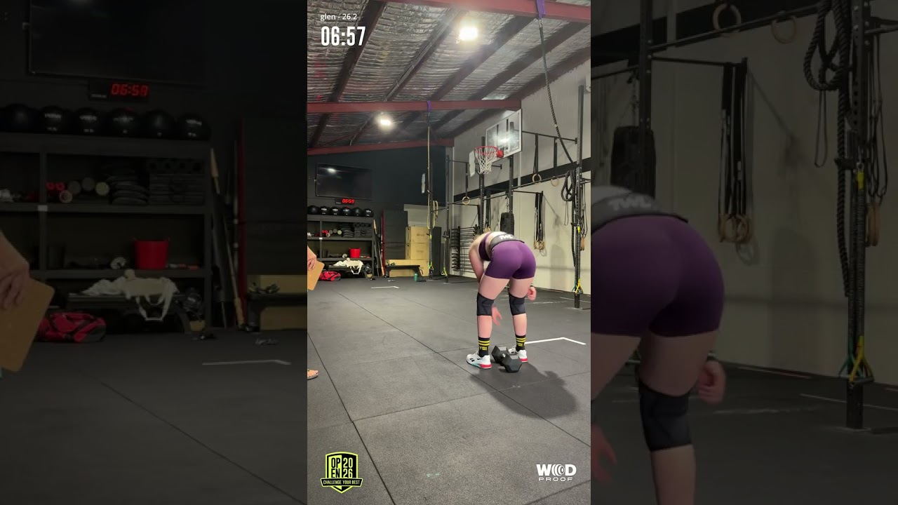 CrossFit open 26.2 Saffron 
