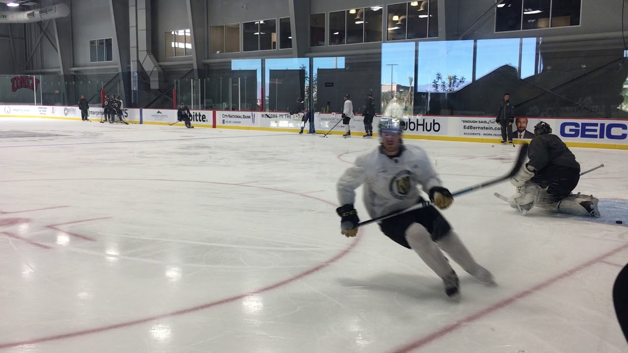 Vegas Golden nights practice - passing flow drill