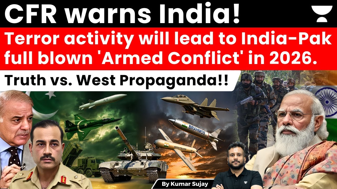 India-Pakistan armed conflict likely in 2026, US think tank issues big warning, report reveals.