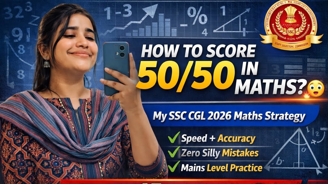 SSC CGL 2026 Quant Plan 🎯 My Strategy to Score 45+ Marks in Maths#ssccgl #ssccgl2026 #cgl2026 