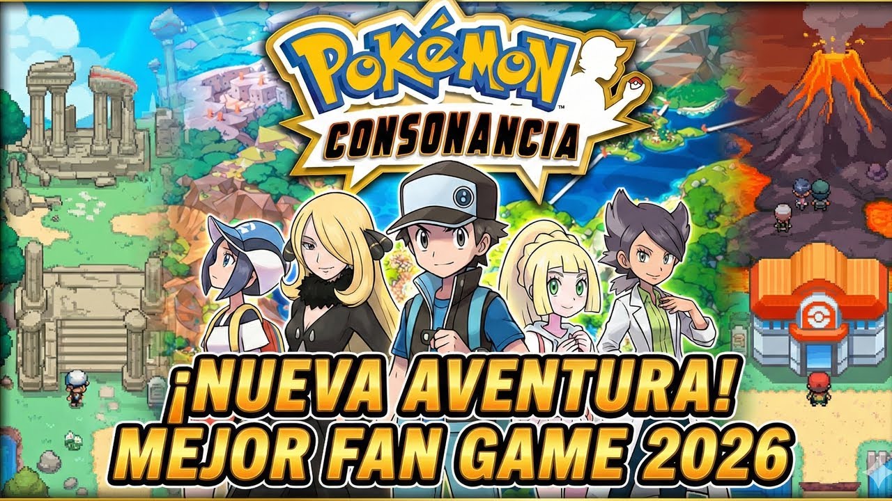🔥Descarga POK&eacute;MON CONSONANCIA COMPLETO y ESPA&Ntilde;OL | MEJOR FANGAME 2026 para PC y ANDROID