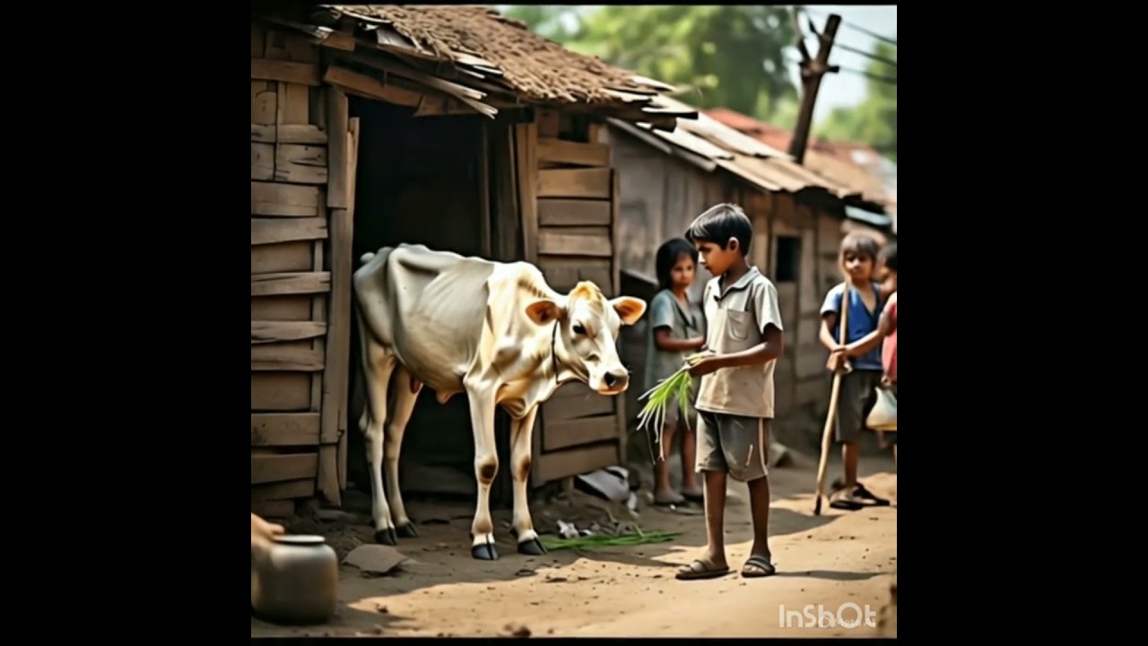#sunday cartoon  ,A  story of  old cow and his cruel master., #cartoon