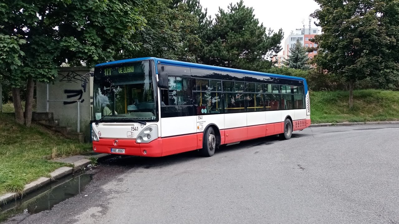 Jízda autobusem Irisbus Citelis 12M ev.č 1541 na lince 171