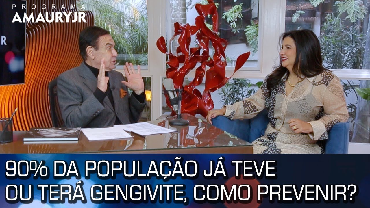 Amaury Jr entrevista dra. Rose Marques sobre Periodontite