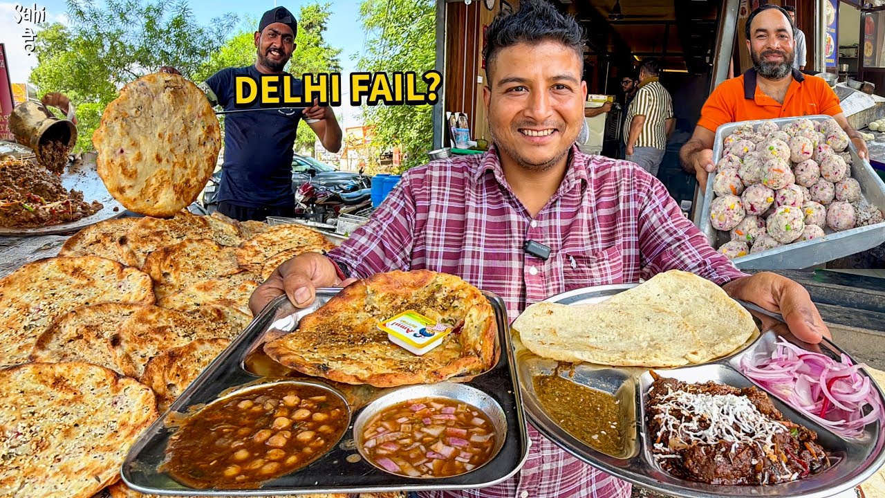 Delhi से Log Aa Rahe 😱 HIGHEST SELLING Desi Ghee Chole Kulche | Street Food India