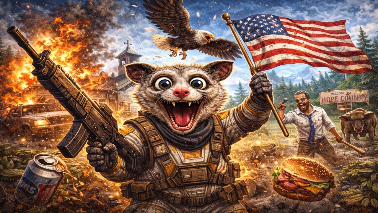 TRVSHKING Liberates Good People far cry 5 !!!