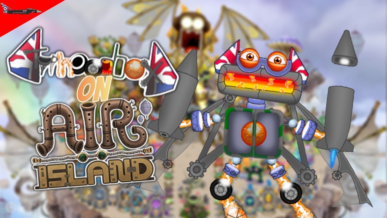 TYPHOONBOX on AIR ISLAND (Animated) FEAT: @glitchy_alex1 @cheezeychets | My Singing Monsters