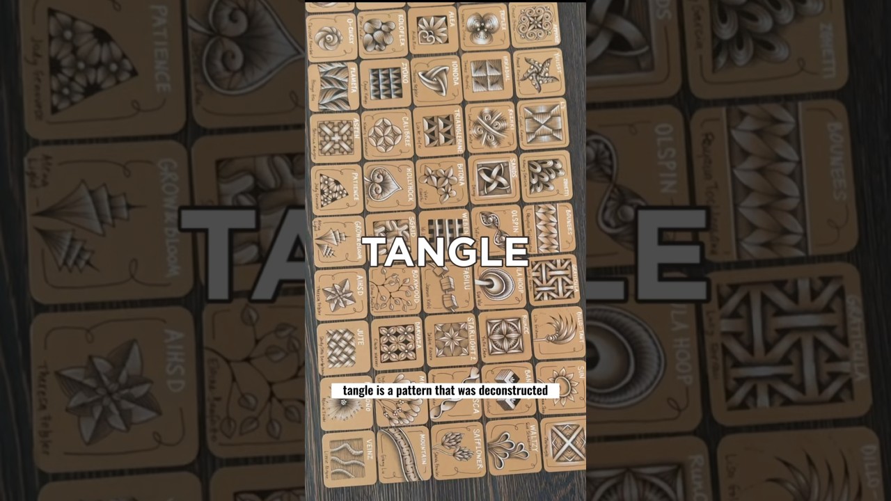 Tangle and Tangling - Zentangle 101
