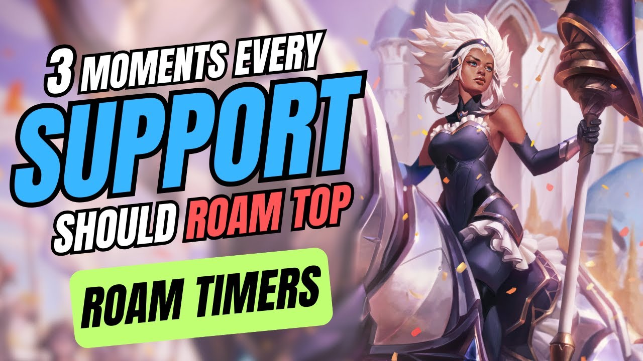Learn These Support Roam Timers and Start Winning More Games! - Early and Midgame Examples
