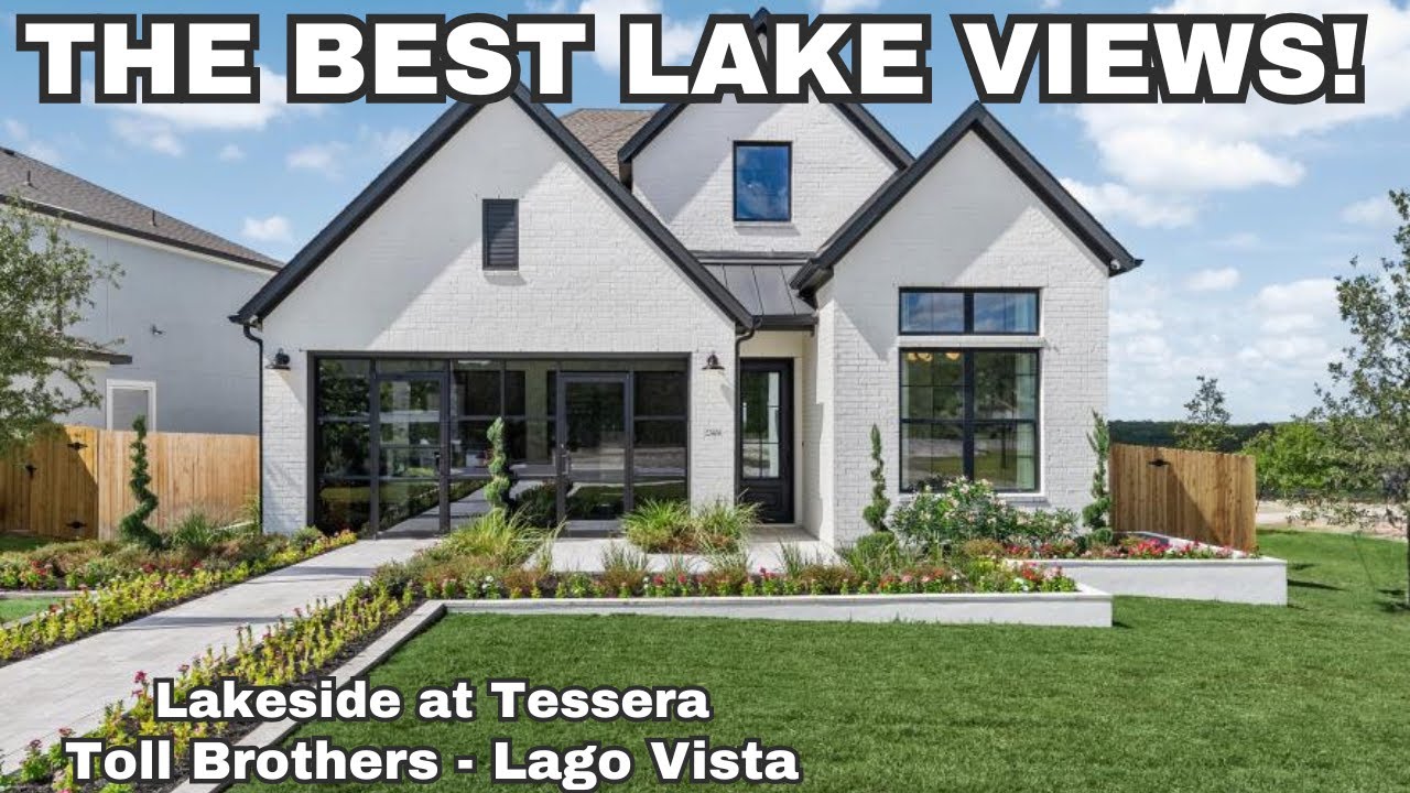 Toll Brothers Luxury Home with INSANE Lake Views in Lago Vista, TX!