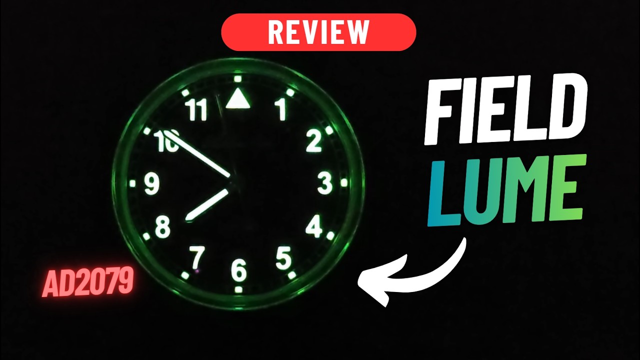 QUALITY LUME ON THIS ADDIESDIVE FIELD WATCH! REVIEW: AD2079