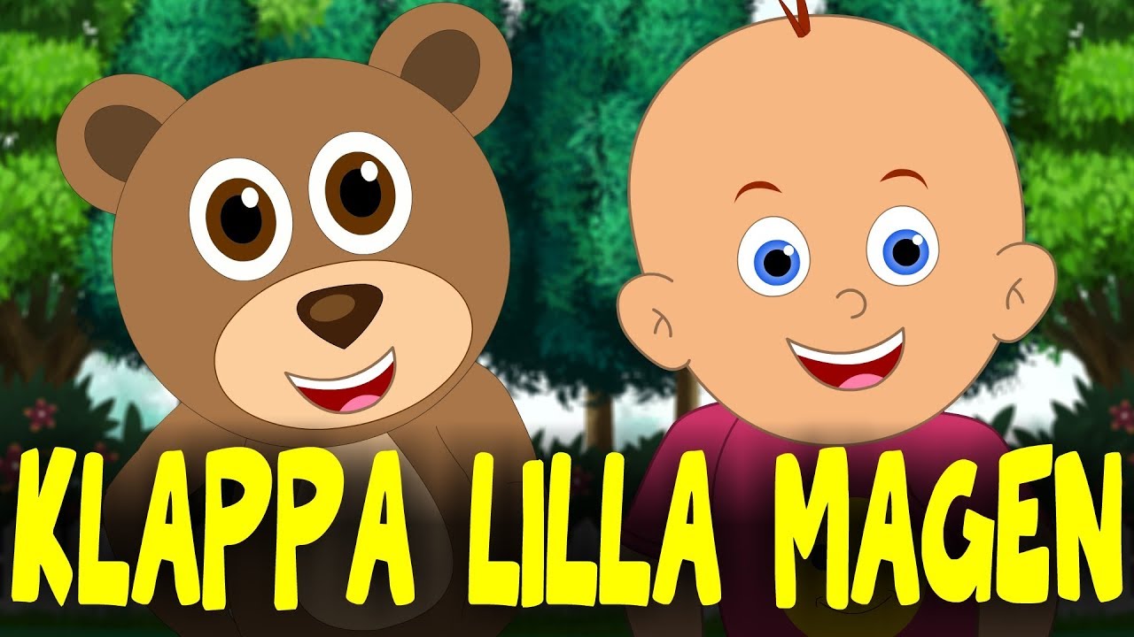 Klappa lilla magen  - Barnsånger på svenska
