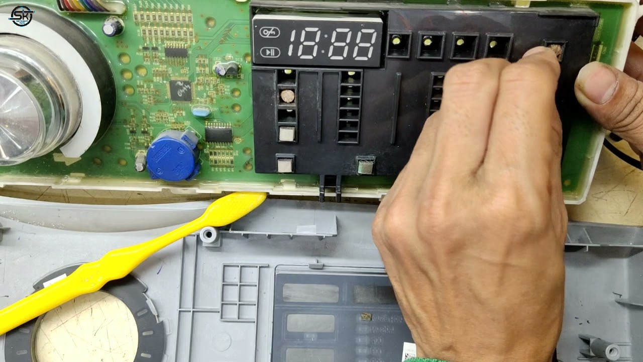 LG Washing Machine Tuch Panel not working | Lg Fully Automatic machine pcb repair