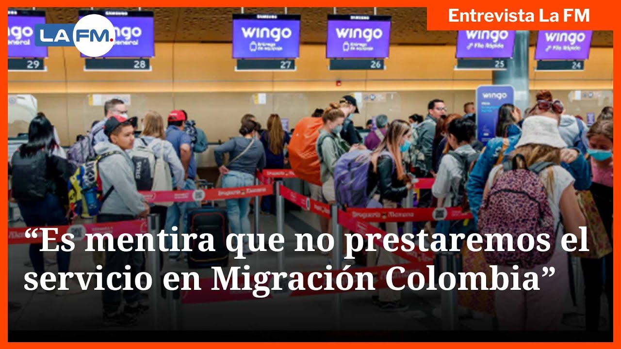 Sindicato de Migración Colombia habló de la crisis en el Aeropuerto ElDorado