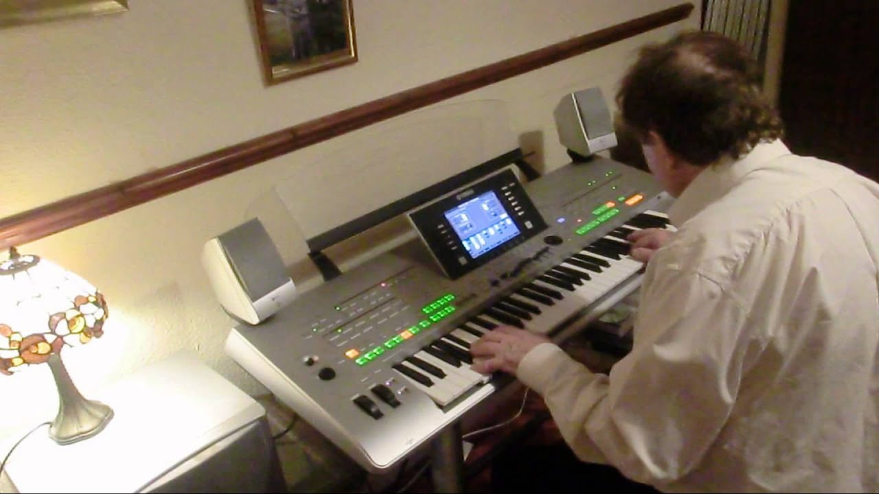 Just loving you  played on  Yamaha tyros 3