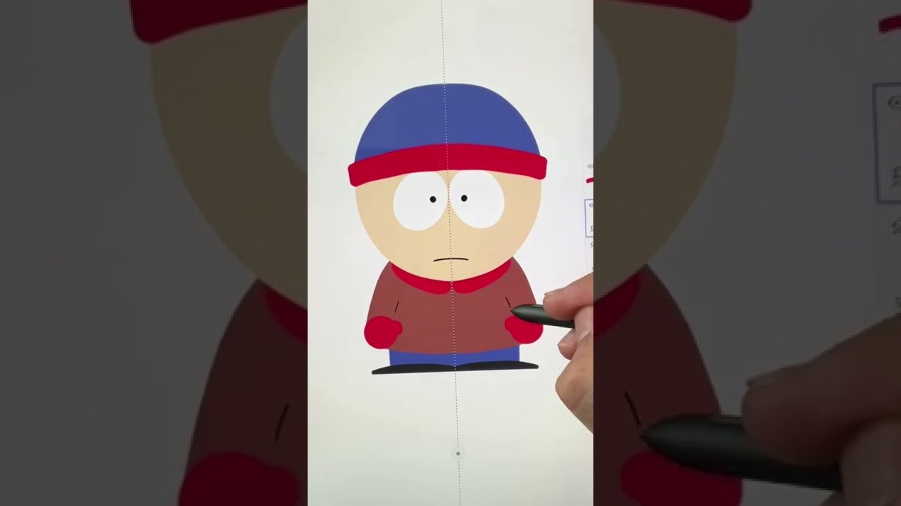 Stan Marsh 😆 #southpark #stan #drawing #shorts