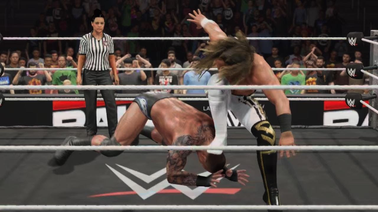 Seth Rollins Vs Randy Orton United States Title Match WWE 2K25