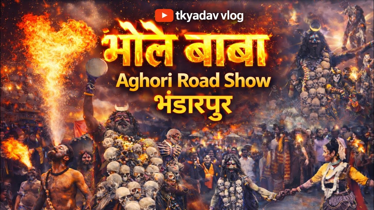 अघोरी रोड़ शो भंडारपुर 