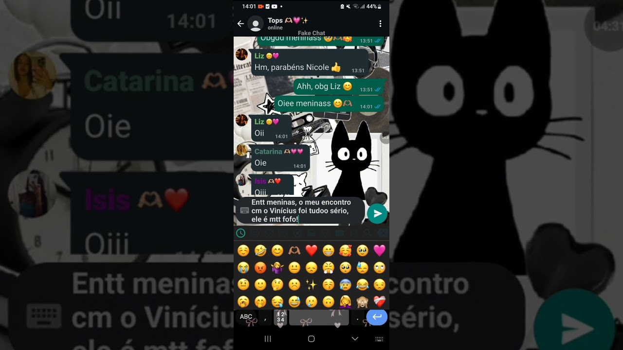 Fake chat (Meu namorado e minha 