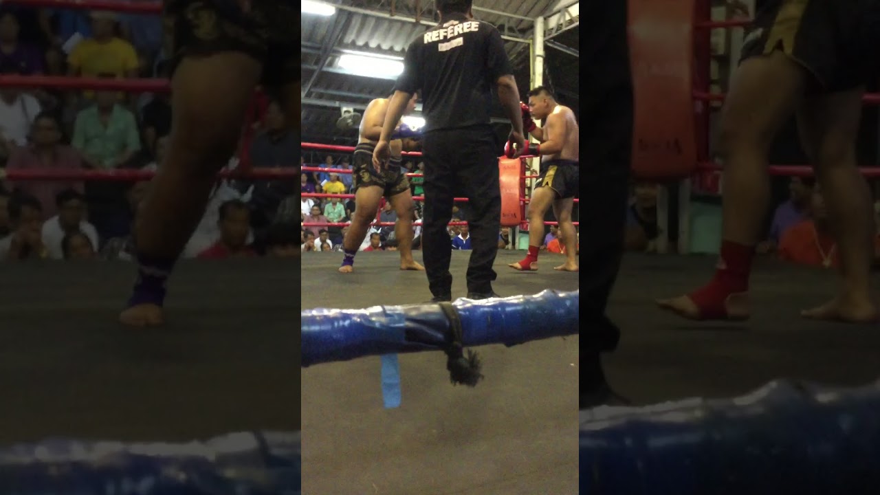 Kru Quan's heavy weight Muay Thai Fight