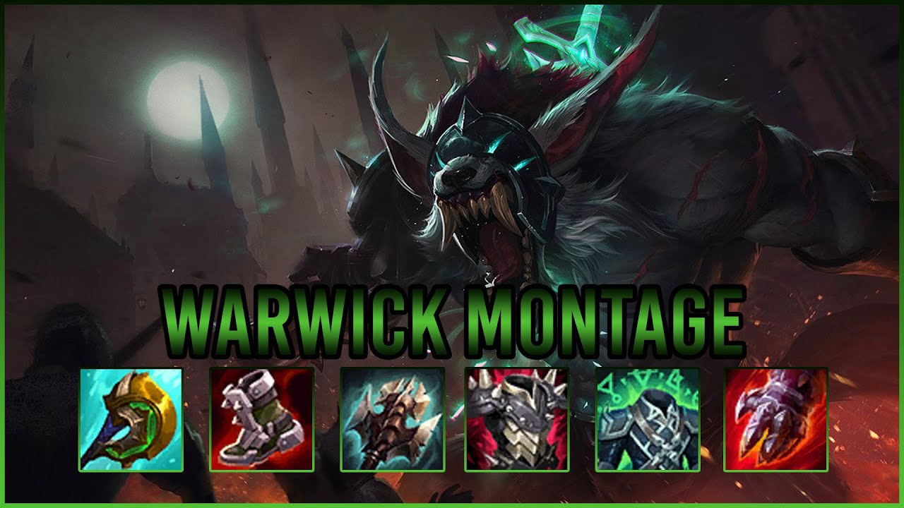 Warwick Montage - Lol Best Warwick Montage S12!