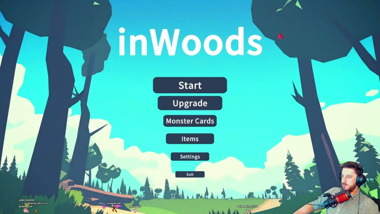 In Woods : Gameplay VOD | #inwoods #survivorslike
