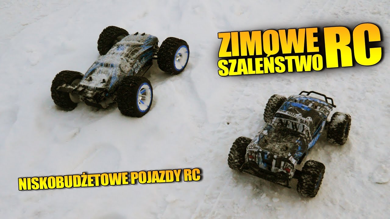 ZIMOWE SZALEŃSTWO RC - niskobudżetowe pojazdy zdalnie sterowane i śnieg - snow rc
