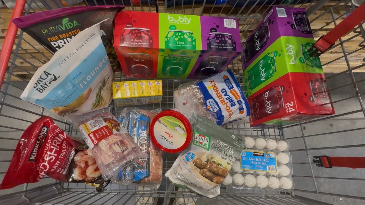 $157 Costco Ketovore haul for the week🍳🍣🥑🥩💪🏼 #haul #food #groceries