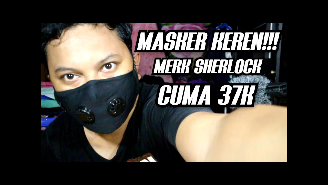 Masker SHERLOCK N99 #unboxing #review #masker #sherlockn99