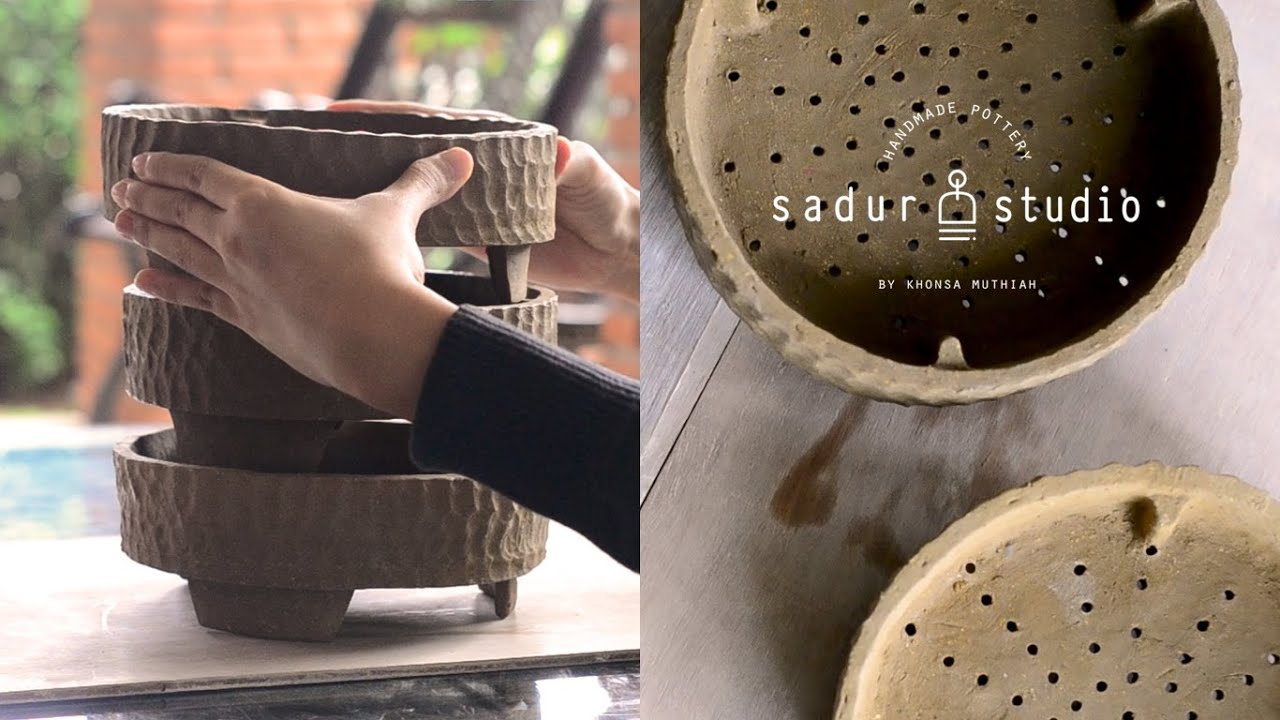 Pottery Inspiration: How I Make Stacked Ceramic Pots to Grow Microgreens &mdash; Peaceful Pottery Tutorial