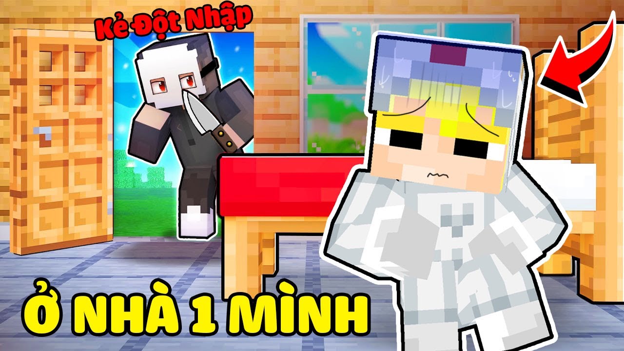 TÔ GÀ THỬ THÁCH 24H Ở NHÀ 1 MÌNH TRONG MINECRAFT VÀ CÁI KẾT