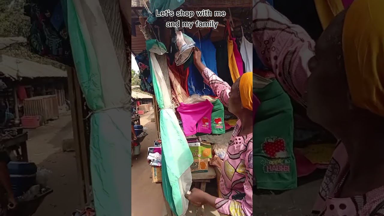 Market vlog with my family