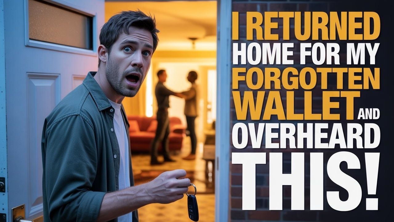 I Returned Home for My Forgotten Wallet and Overheard My Wife Whisper  We'll Increase the Dose —and