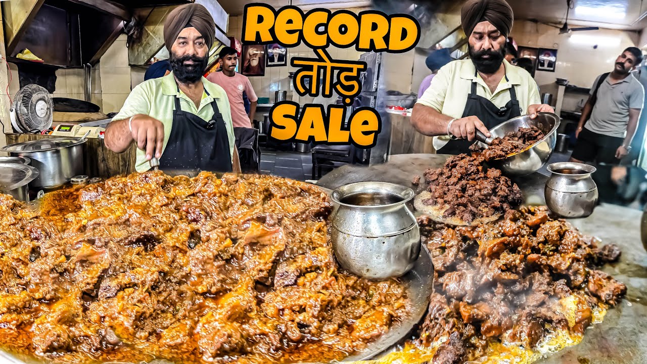Best Non Veg Street Food In Punjab | Desi Ghee Non Veg Street Food India | Punjab Street Food