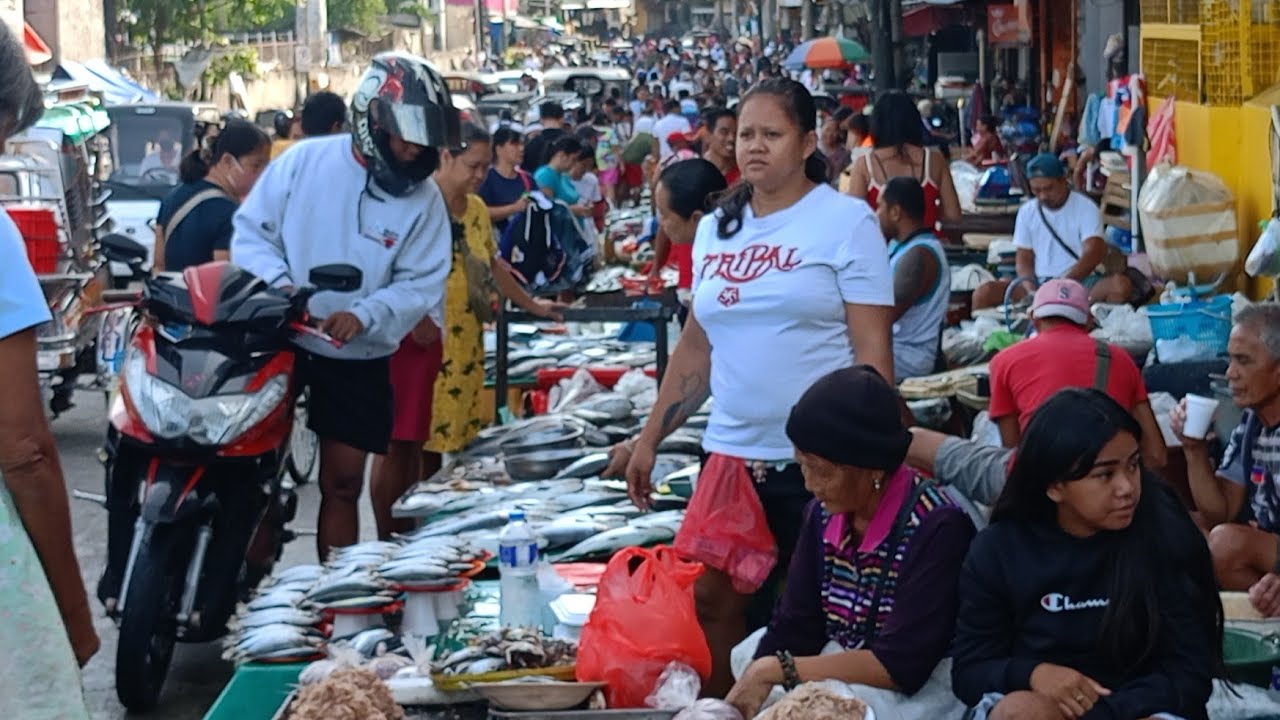 BANGUS SA MALABON PER PERASO ANG BINTAHAN AT TUMPOK GALUNGGONG BAGSAK PRESYO 