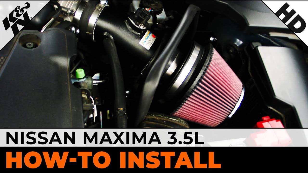 Nissan Maxima 3.5L [#69-7002TTK] Air Intake Installation